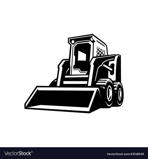 skid steer siluet|skid steer silhouette images.